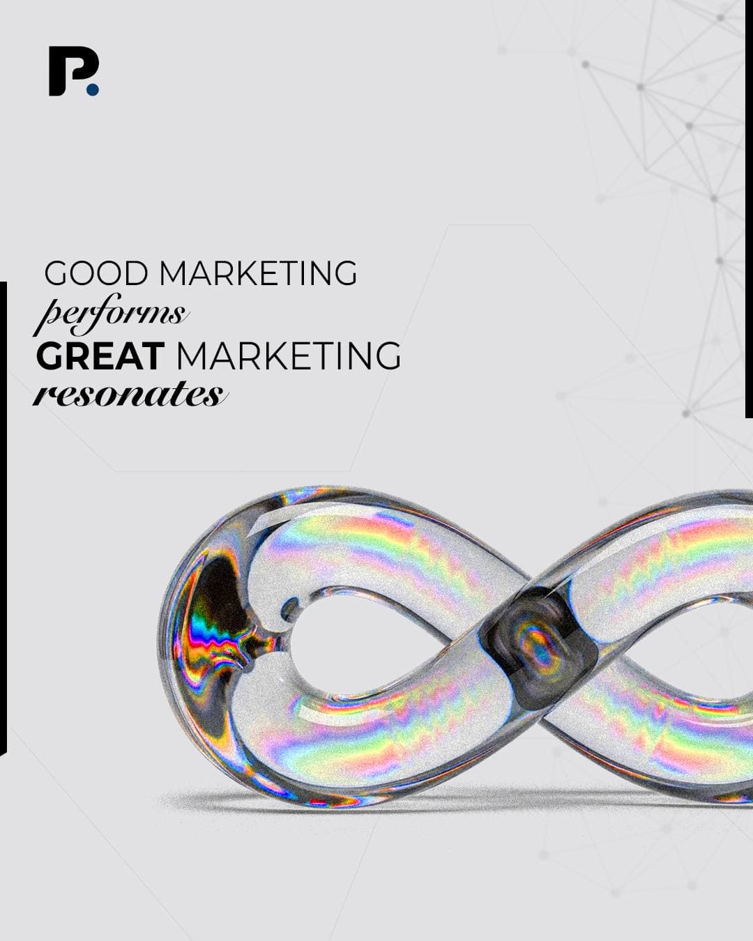 Planet brand campaign — good marketing performs, great marketing resonates